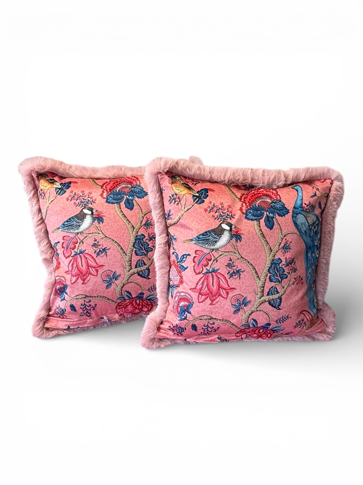 Wohnkissen & Dekorationskissen Pfau Rosa