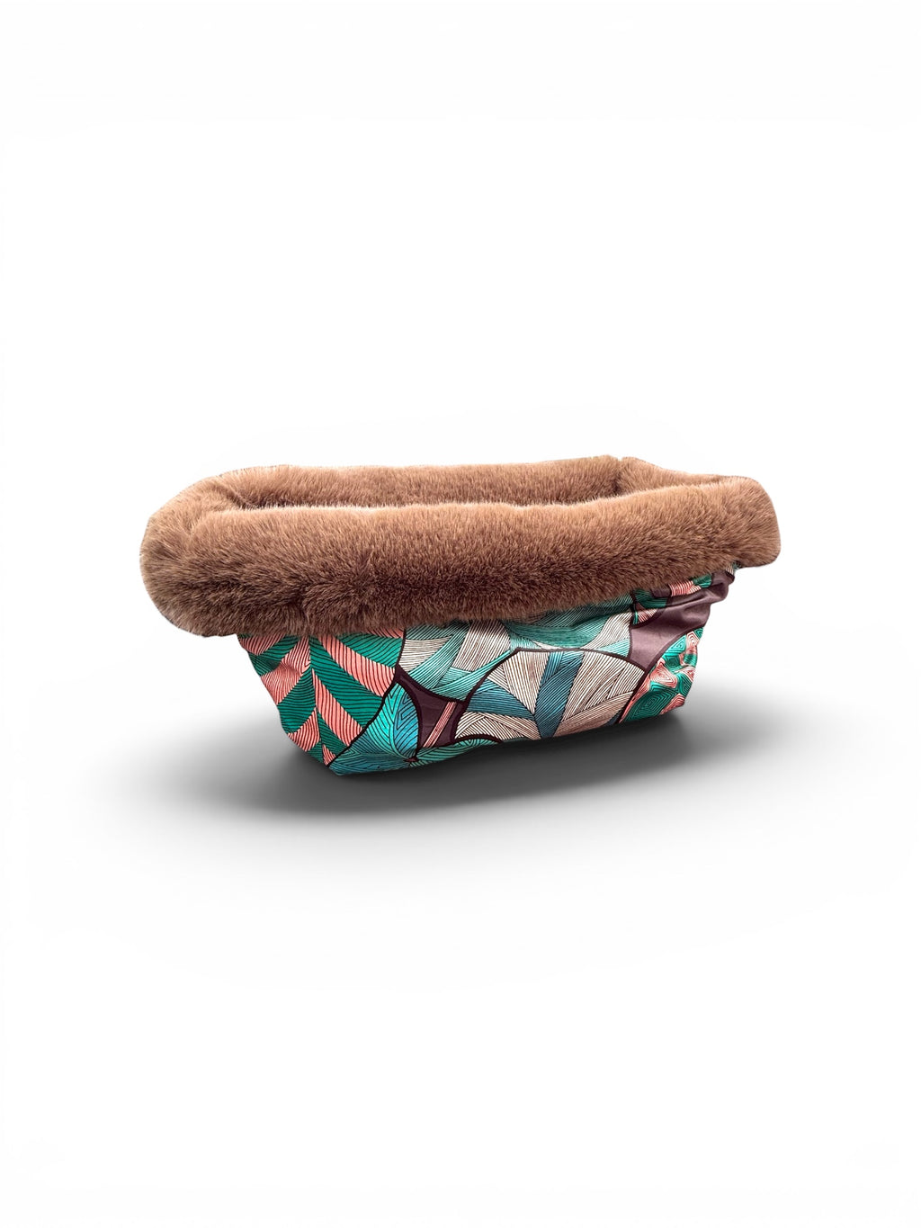Luxury FiouStar To Go Hundetragetasche Braun Orchidee