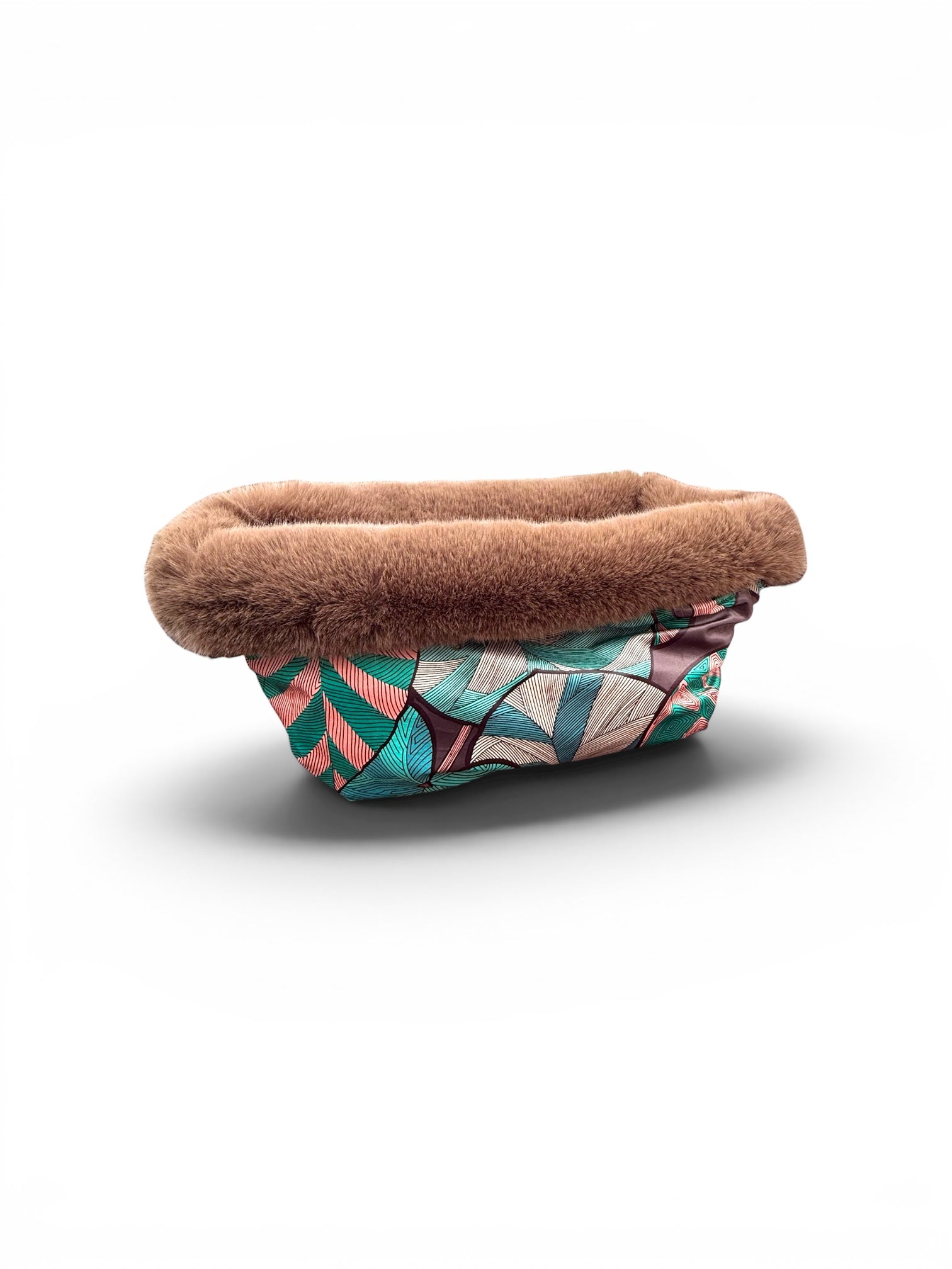 Luxury FiouStar To Go Hundetragetasche Braun Orchidee