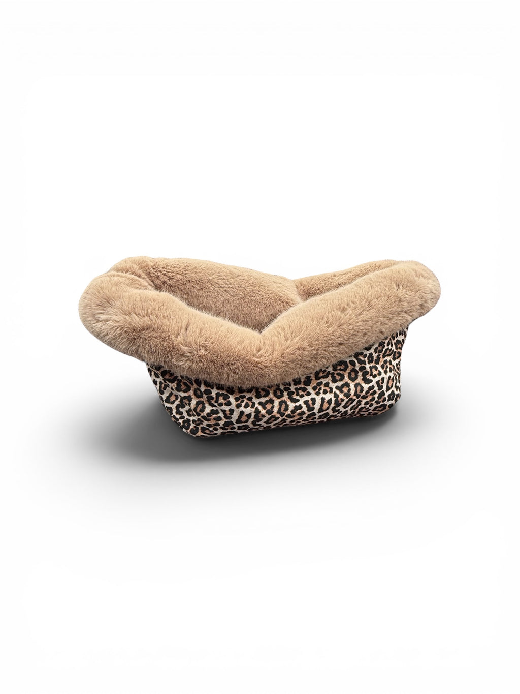 Luxury FiouStar To Go Hundetragetasche Waschleder Taupe