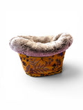 Special Kuschelhöhle Flower Gelb Velour XS
