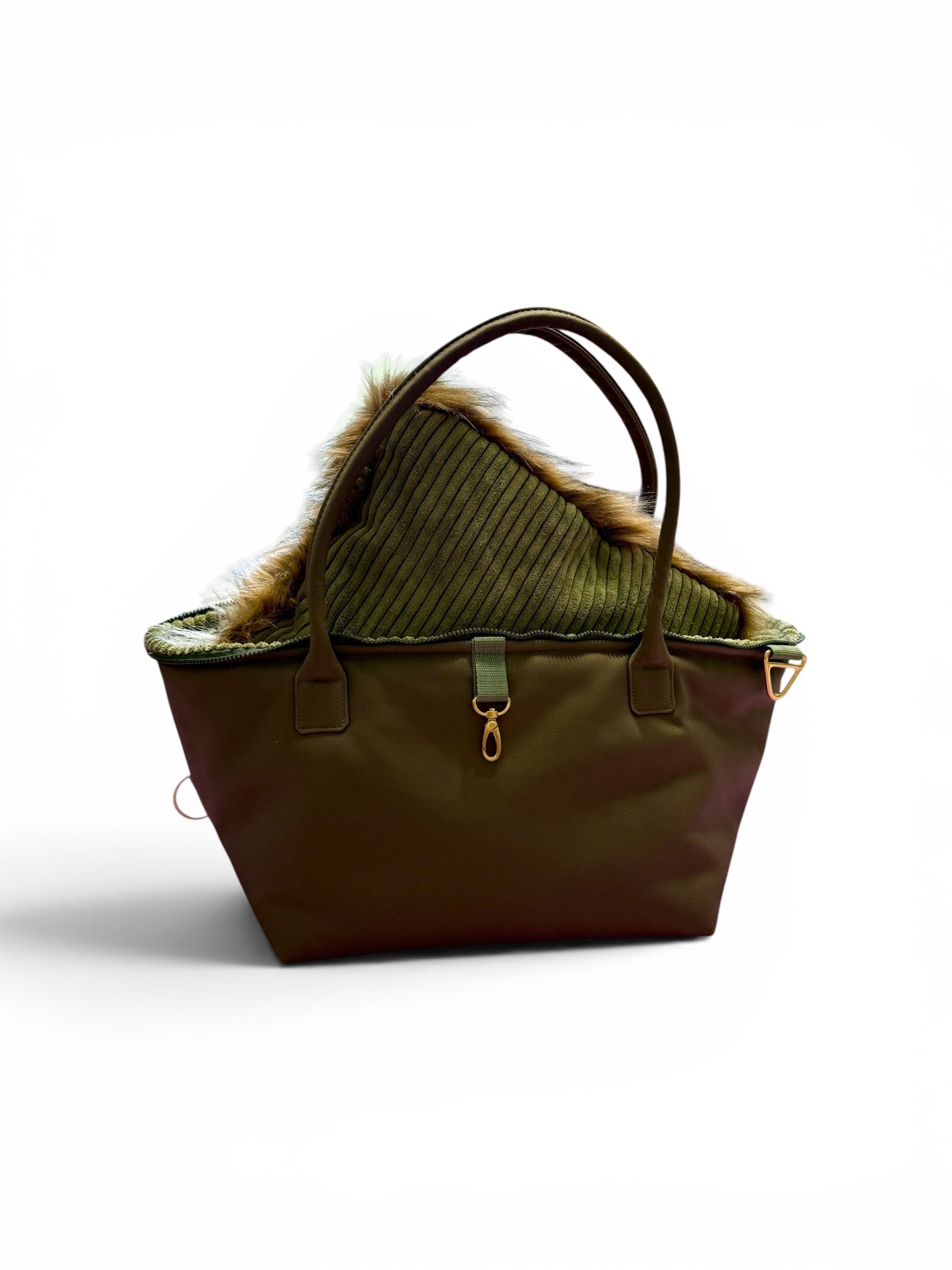 Luxury FiouStar To Go Hundetragetasche Grün