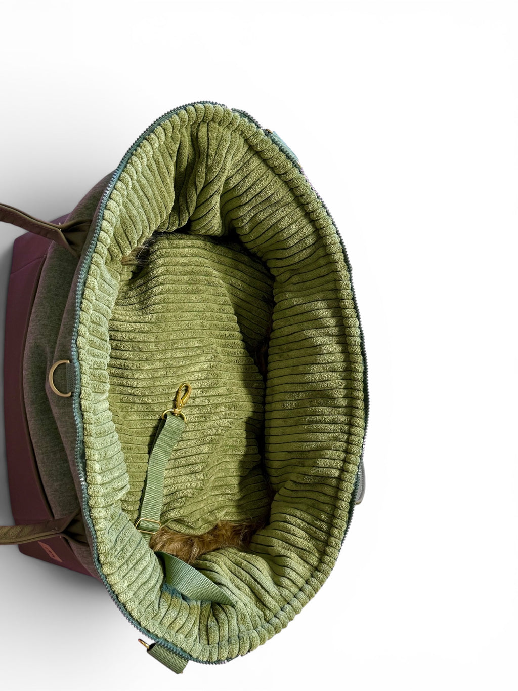 Luxury FiouStar To Go Hundetragetasche Grün