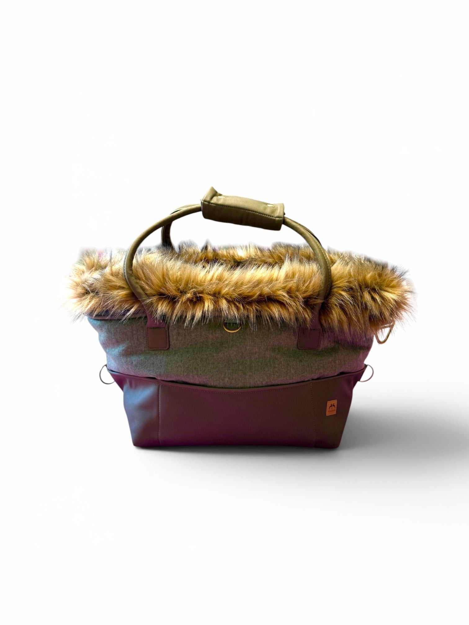 Luxury FiouStar To Go Hundetragetasche Grün