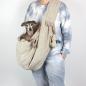 Preview: Hundetragetasche FiouStar Cross Cord Beige