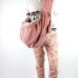Preview: Hundetragetasche FiouStar Cross Cord Rose