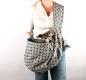 Preview: Hundetragetasche FiouStar Cross Hobobag Summer Brescia Grey