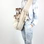 Preview: Hundetragetasche FiouStar Cross Cord Beige