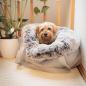 Preview: Unsere FiouStar Kuschelhöhle To Go Light Grey