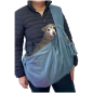 Preview: FiouStar Cross Hobobag Summer Davidson Blau.