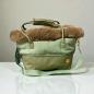 Preview: Luxushundetasche FiouStar Swing Nappa Taupe.