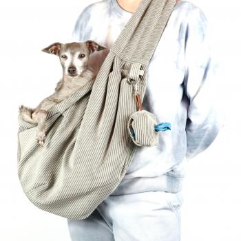 Hundetragetasche FiouStar Cross Cord Grey