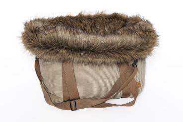 Unsere FiouStar Kuschelhöhle to go Happy Beige