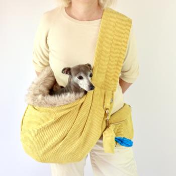 Hundetragetasche FiouStar Cross Cord Green