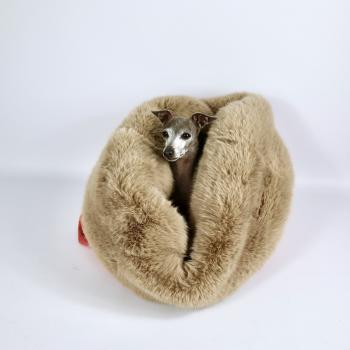 Kuschelhöhle FiouStar Royal Cord Pink deluxe