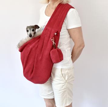 Hundetragetasche FiouStar Cross Cord Green