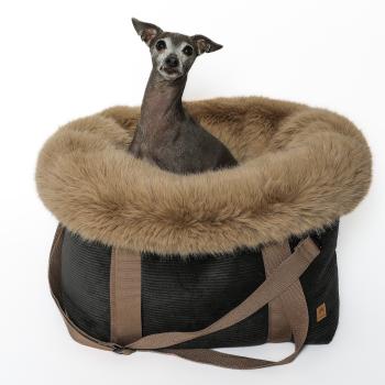 Unsere FiouStar Kuschelhöhle to go Happy Dark Grey