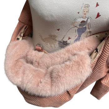 Preview: Hundetragetasche FiouStar Crossbag Mini 2 in 1