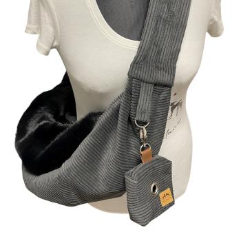 Hundetragetasche FiouStar Crossbag Mini 2 in 1