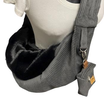 Preview: Hundetragetasche FiouStar Crossbag Mini 2 in 1