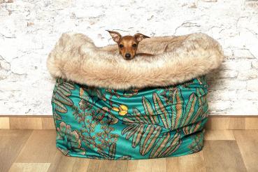 Kuschelhöhle Fiou Star Royal Ginkgo Türkise