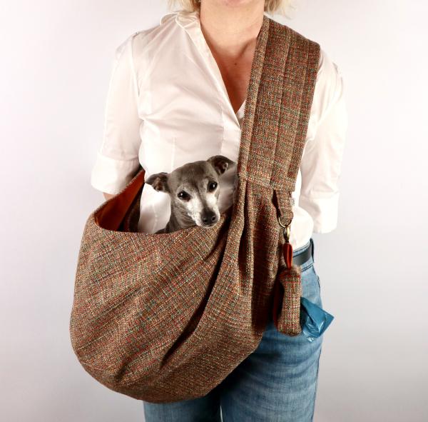 Hundetragetasche FiouStar Cross Hobobag Summer Fumiko Orange