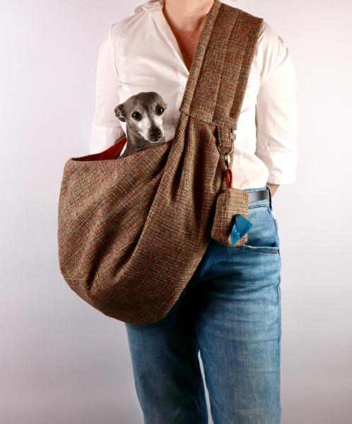 Hundetragetasche FiouStar Cross Hobobag Summer Fumiko Orange