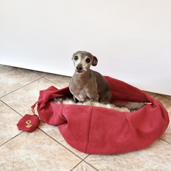 Hundetragetasche FiouStar Cross Cord Green