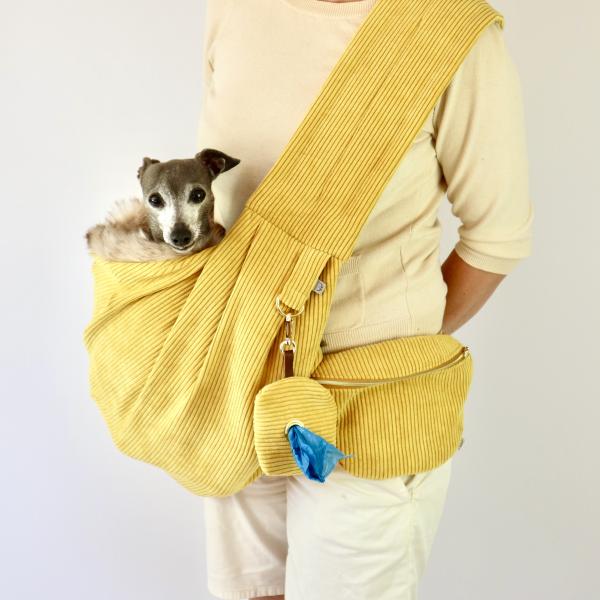 Hundetragetasche FiouStar Cross Cord Green