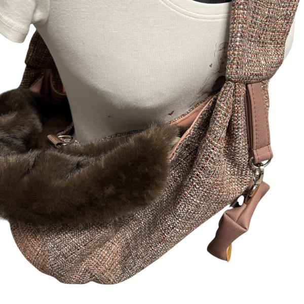 Hundetragetasche FiouStar Crossbag Mini 2 in 1