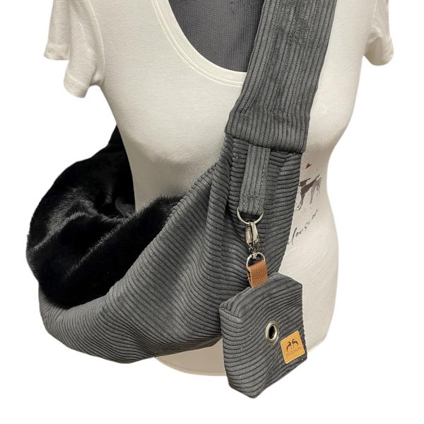 Hundetragetasche FiouStar Crossbag Mini 2 in 1