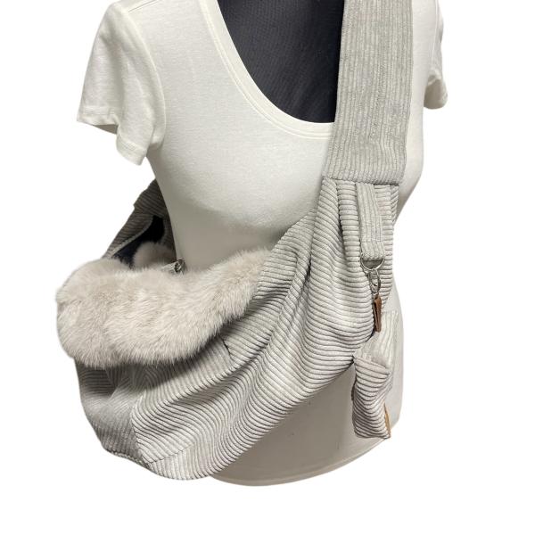 Hundetragetasche FiouStar Crossbag Mini 2 in 1