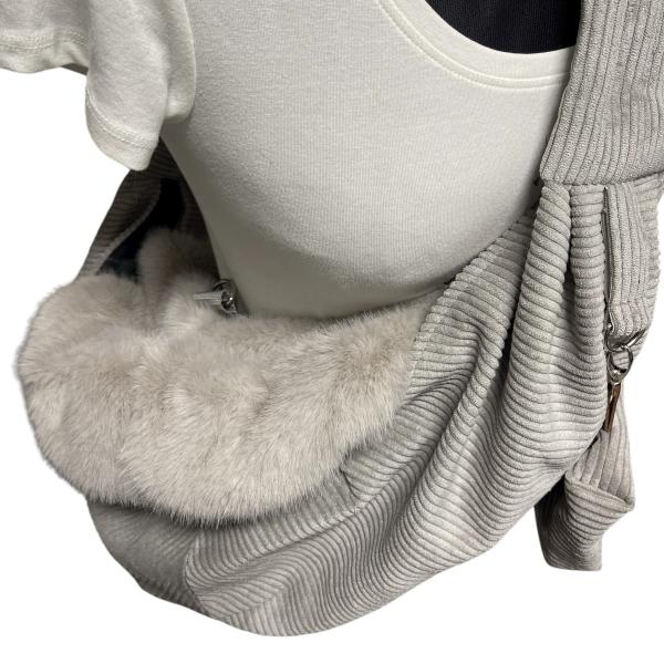 Hundetragetasche FiouStar Crossbag Mini 2 in 1